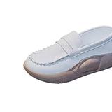 Maxbell Casual Women Shoes Comfortable Slip On Soft for Indoor Outdoor Walking Beige 36