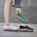 Maxbell Casual Women Shoes Comfortable Slip On Soft for Indoor Outdoor Walking Beige 39
