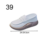 Maxbell Casual Women Shoes Comfortable Slip On Soft for Indoor Outdoor Walking Beige 39