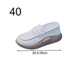 Maxbell Casual Women Shoes Comfortable Slip On Soft for Indoor Outdoor Walking Beige 40
