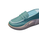 Maxbell Casual Women Shoes Comfortable Slip On Soft for Indoor Outdoor Walking Green 35