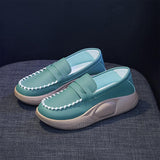 Maxbell Casual Women Shoes Comfortable Slip On Soft for Indoor Outdoor Walking Green 37