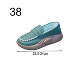 Maxbell Casual Women Shoes Comfortable Slip On Soft for Indoor Outdoor Walking Green 38