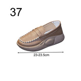 Maxbell Casual Women Shoes Comfortable Slip On Soft for Indoor Outdoor Walking Khaki 37