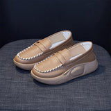 Maxbell Casual Women Shoes Comfortable Slip On Soft for Indoor Outdoor Walking Khaki 38