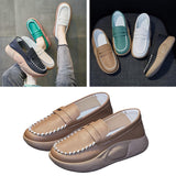 Maxbell Casual Women Shoes Comfortable Slip On Soft for Indoor Outdoor Walking Khaki 39