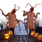 Maxbell Cockroach Costume Clothing Cosplay Outfit for Pretend Play Carnival Festival For Adults