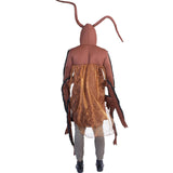 Maxbell Cockroach Costume Clothing Cosplay Outfit for Pretend Play Carnival Festival For Adults