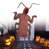 Maxbell Cockroach Costume Clothing Cosplay Outfit for Pretend Play Carnival Festival For Adults