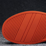Maxbell Fashion Men's Sneakers Casual Shoes Thick Soled Athletic Workout Breathable 41 Orange