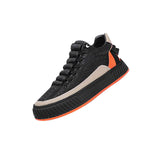 Maxbell Fashion Men's Sneakers Casual Shoes Thick Soled Athletic Workout Breathable 41 Orange