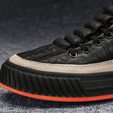 Maxbell Fashion Men's Sneakers Casual Shoes Thick Soled Athletic Workout Breathable 44 Orange