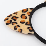 Maxbell 4Pcs Leopard Cat Ears Headband Adorable for Themed Party Holidays Festival Black Hoop