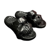 Maxbell EVA Slippers Slide Sandals Cloud Sandal Gifts Adults Stylish for Shower 42-43 Black
