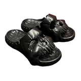 Maxbell EVA Slippers Slide Sandals Cloud Sandal Gifts Adults Stylish for Shower 42-43 Black