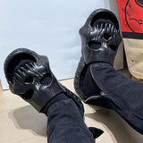 Maxbell EVA Slippers Slide Sandals Cloud Sandal Gifts Adults Stylish for Shower 42-43 Black