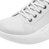 Maxbell Women Casual Sneakers Breathable Running Shoes for Outdoor Trekking Female 37 Beige