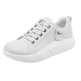 Maxbell Women Casual Sneakers Breathable Running Shoes for Outdoor Trekking Female 37 Beige