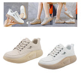 Maxbell Women Casual Sneakers Fashion Height Increase Nonslip for Hiker Hiking 35 Khaki