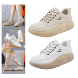 Maxbell Women Casual Sneakers Fashion Height Increase Nonslip for Hiker Hiking 35 Khaki