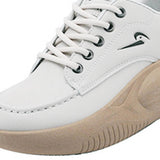 Maxbell Women Casual Sneakers Fashion Height Increase Nonslip for Hiker Hiking 36 Beige
