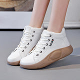 Maxbell Athletic Sneakers Nonslip Women Casual Shoes for Running Trekking Walking 36Yards White