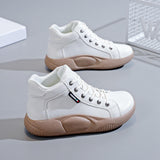 Maxbell Athletic Sneakers Nonslip Women Casual Shoes for Running Trekking Walking 40Yards White