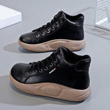 Maxbell Athletic Sneakers Nonslip Women Casual Shoes for Running Trekking Walking 38Yards Black