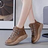 Maxbell Athletic Sneakers Nonslip Women Casual Shoes for Running Trekking Walking 36Yards Brown