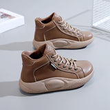 Maxbell Athletic Sneakers Nonslip Women Casual Shoes for Running Trekking Walking 37Yards Brown