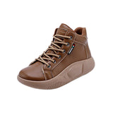 Maxbell Athletic Sneakers Nonslip Women Casual Shoes for Running Trekking Walking 39Yards Brown