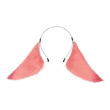 Maxbell Animal Ears Headband Cosplay Party Favor Adults Cute Costume for Performance Pink