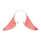 Maxbell Animal Ears Headband Cosplay Party Favor Adults Cute Costume for Performance Pink