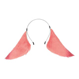 Maxbell Animal Ears Headband Cosplay Party Favor Adults Cute Costume for Performance Pink
