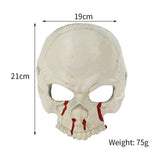 Maxbell Halloween Skull Mask Costume Prop Eyemask for Adults Pretend Play Holiday