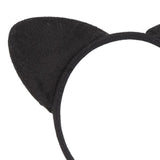 Maxbell 4x Cat Ears Headband New Year Photo Props Cute Kitty Hairband Hair Hoop Black