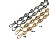 Maxbell Bag Extender Chain Strap Accessory Replacement for Clutch Wallet Purse Aureate