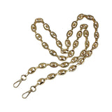 Maxbell Bag Extender Chain Strap Accessory Replacement for Clutch Wallet Purse Aureate