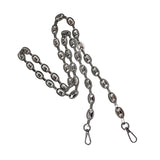 Maxbell Bag Extender Chain Strap Accessory Replacement for Clutch Wallet Purse Argent