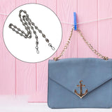Maxbell Bag Extender Chain Strap Accessory Replacement for Clutch Wallet Purse Argent