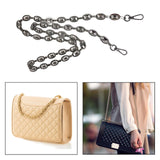 Maxbell Bag Extender Chain Strap Accessory Replacement for Clutch Wallet Purse Argent