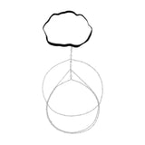 Maxbell Thigh Chain for Women Easy to Wear Durable for Birthday Gift Summer Holiday Silver