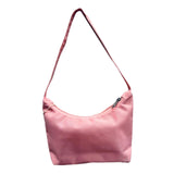 Maxbell Women Shoulder Bag Mini Handbag Lady Tote Girls with Zipper Closure Casual Pink Red