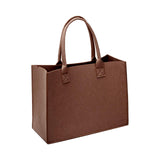 Maxbell Shopping Bags for Groceries Large Durable Handle Thickened Stands Upright 40x30x15cm Brown