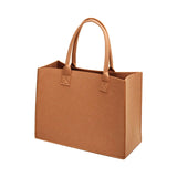 Maxbell Shopping Bags for Groceries Large Durable Handle Thickened Stands Upright 30x20x12cm Khaki