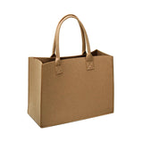 Maxbell Shopping Bags for Groceries Large Durable Handle Thickened Stands Upright 40x30x15cm Ginger