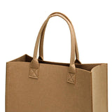 Maxbell Shopping Bags for Groceries Large Durable Handle Thickened Stands Upright 30x20x12cm Ginger