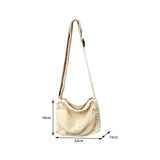 Maxbell Women Shoulder Bag Handbag Fashion Purse Lady Tote Girls Casual White