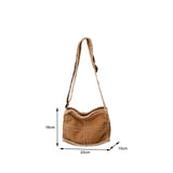 Maxbell Women Shoulder Bag Handbag Fashion Purse Lady Tote Girls Casual Brown