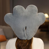 Maxbell Funny Plush Hat Decorative Adults Headwear for Role Play Masquerade Holiday Gray